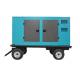 80kva Trailer Type Water Cooled Diesel Generator With Soundproof Canopy