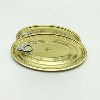 Aluminum Paste Internal TFS Easy Open End For Canned Fish