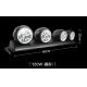 120W LED Roof Mounted Spotlight with 4 Lights , Off Road 4x4 Roof 4 Clear Fog Light Setup