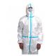 Non Woven Disposable Protective Coveralls Disposable Dust Suits Latex Free