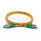 G657A1 SC / APC To Lc Multimode Duplex Fiber Optic Patch Cable LSZH 2.0 Mm