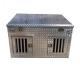 Diamond Plate Aluminum Double Dog Box With Storage Compartment