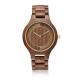 Fashion Dress Wooden Quartz Watch Minimalist Design For Christmas Gift