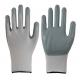 13g white gray color nylon nitrile coated gloves nitrile safety work gloves