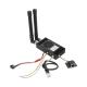 DC12V Power Supply Drone Data Link for Long Distance Transmission 15km LOS 102*52*21.5mm