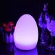 Wireless Egg Shaped Lamp IP65 Water Resistant With Charger Base