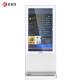 43 55 Ultra Thin Double Side Exhibition Transparent Digital Signage Charge Advertising Player
