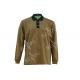 Men'S 100% Polyester Custom Work Shirts Khaki Color American Size / Design