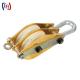 Nylon Hoisting Lifting Block 3 Ton Cable Pulling Pulley