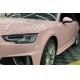 Acrylic Based Adhesive Vinyl Film Wrap High Gloss Cherry Blossom Pink Car Wrap