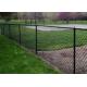 PVC Coated Chain Link Wire Mesh Roll Fence For Protecting Mesh