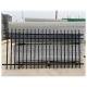 4ft 7ft Galvanized Wrought Iron Fencing Pickets Size 25x25mm Enhance Your Property