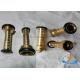 Machino Type Water Spray Nozzle , Intensive Spray Jets Brass Ordinary DC Gun Type