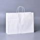 White Wedding Jewelry Clothing Shopping Bags With Your Own Logos Printed