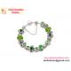 925 Silver Green Fairy European beads Bracelet beads jewelry silver with beads