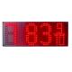 7000mcd Brightness Red Led Fuel Price Signs 7 Segment Led Display Board