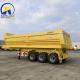 40 Ton 60 Tons 80 Tons Hydraulic Tipping Rear U Shape Dump Trailer with 3-6 Axles