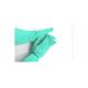 Heavy Duty Green Nitrile Glove Industrial 18Mil  Green Nitrile Chemical Resistant Gloves