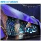 Flexible High Definition P10 Transparent LED Display Panel 1920Hz For Glass Wall