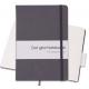 160 Pages Bullet Journal Notebook / Dotted Page Journal PU Leather Cover Material