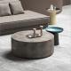 Stainless Steel Base Side Corner SS Coffee Table Artificial Marble Top