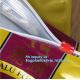 Side Gusset Plastic Aluminum Foil plastic Pet dog Food Bag with slider zipper,