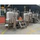 Three Vessels 1000L beer production Line 10HL Steam / Direct Fire Heating