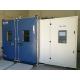 Stainless Steel Interior Walk In Environmental Chamber Powder Coated Steel Exterior Heavy duty