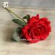 UVG FRS66 wedding accessories artificial red velvet rose flower for party table decoration