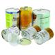 Air proof EZ open Paper Composite Rice Cans recycled round , gift tube packaging