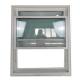 Double Hung Cabin Window with King Kong Screen Netting and Double Glazed Plastic Frame