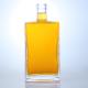 Customized Logo 750ml Glass Bottle for Gin Rum Champagne Brandy Tequila Whisky Liquor