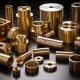 Custom Brass CNC Machining Parts Turning Milling Broaching Processing