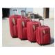 Two Tone Twill 600D Eva Carry On Travelling Trolley Luggage With 2 Big Wheels