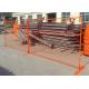 6X9.5 Powder Coating Temporary Site Security Fencing With Smooth Surface