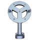 High Pressure Custom Aluminum Parts Cast Aluminum Industrial Burner With Diameter 150mm