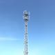45m Q355b Radio Communication Towers Galvanized Three Legged Triangular