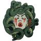 Sew On 120D Medusa Custom Embroider Patch For Leather Jackets