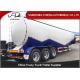 80 Tons Bulk Cement Tanker Trailer Mobile Horizontal Cement Fly Ash Silo Semi Trailer