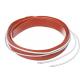 220v 1kw Flexible Heaters Silicone Rubber 30deg Heating Wire