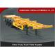 BPW axle 40ft skeletal container trailer air bag Suspension container trailer 