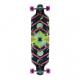 DB Longboards Wanderer Black / Pink Longboard Complete Skateboard - 10 x 39