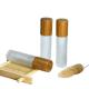 30ml 50ml Screen Printing Roll On Vials For Essential Oils Matte Glass Bottle Wood Cap