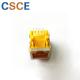 100 Base -T Yellow Magnetic RJ45 Connector Transformer 8P8C With EMI / Leds