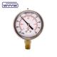 Stainless Steel Positive And Negative Pressure Gauge Vacuum Oil filled Customized