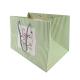 Eco - Friendly Paper Printing Services Paper Carrier Bags With Twisted Handles