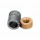 Worm - Worm Gear Pair Helical Tooth Meshing For Zigzag Sewing