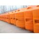 Dredger Floaters Anti Corrosion Non Leakage For Rivers Lakes Oceans High Buoyancy