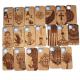 Personality Meets Functionality Real Wooden Hand Carved Wood Case for iPhone 14pro max