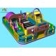 Music Theme Piano Inflatable Amusement Park Giant Commercial Jumping Castle
